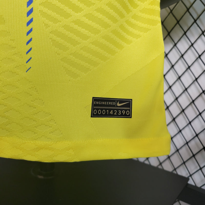 Camisa Al Nassr Home 23/24 - Nike Jogador Masculina - Lançamento - FUT REAL