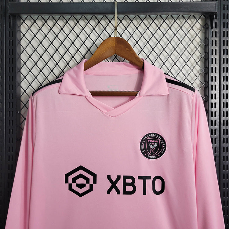 CAMISA MANGA LONGA DO MIAMI  23/24 ROSA