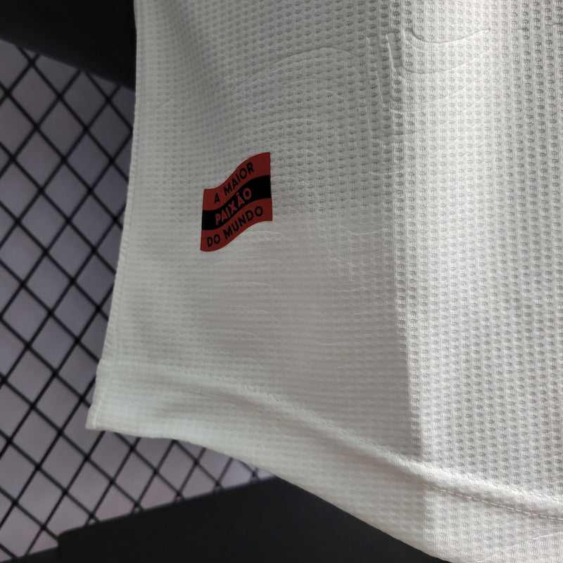 CAMISA VERSÃO PLAYER DO FLAMENGO 22/23 BRANCO