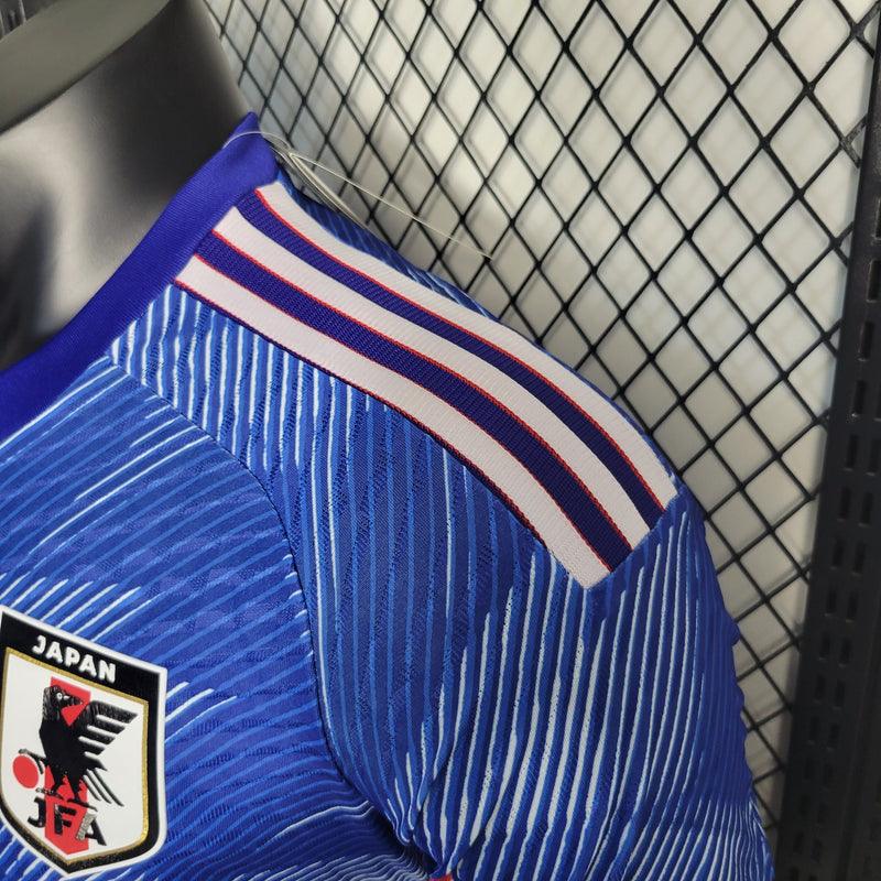 CAMISA VERSÃO PLAYER DA SELEÇÃO DO JAPÃO 22/23 AZUL