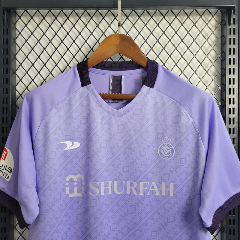 Camisa Al-Nassr Reserva 22/23 - Versão Torcedor - FUT REAL