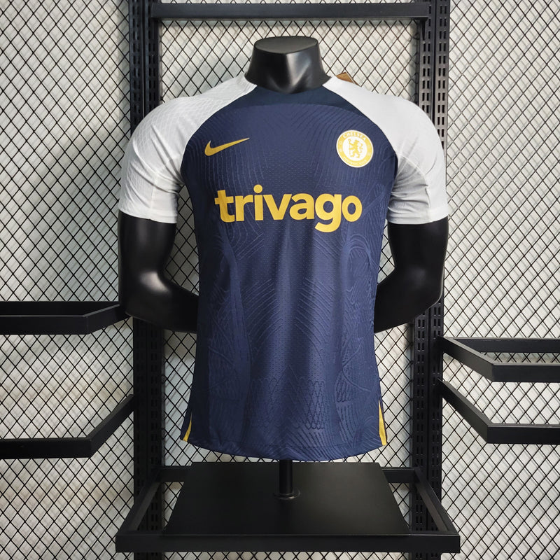 CAMISA VERSÃO PLAYER DO CHELSEA 23/24 AZUL