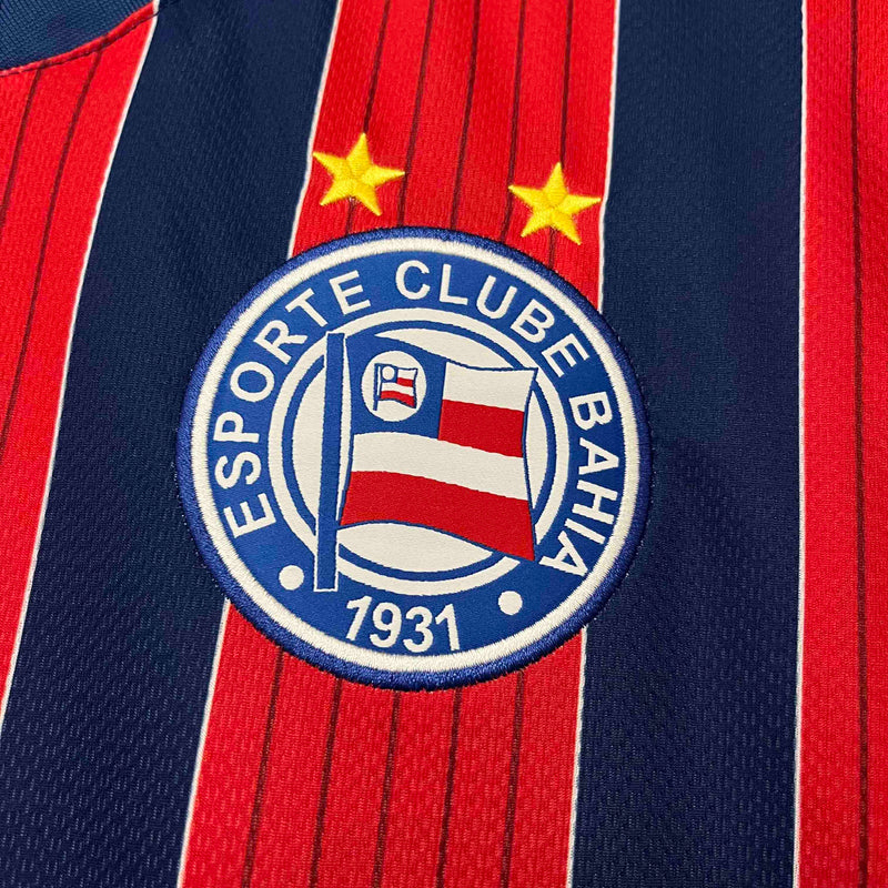 CAMISA DO BAHIA 25/26 AZUL E VERMELHO