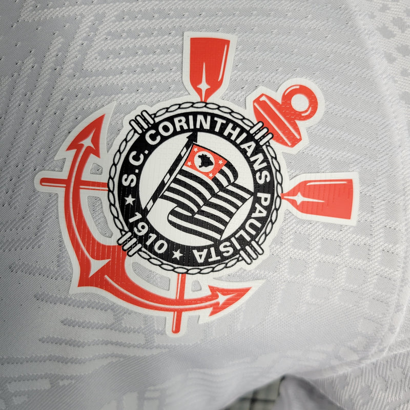 CAMISA VERSÃO PLAYER DO CORINTHIANS 23/24  BRANCO
