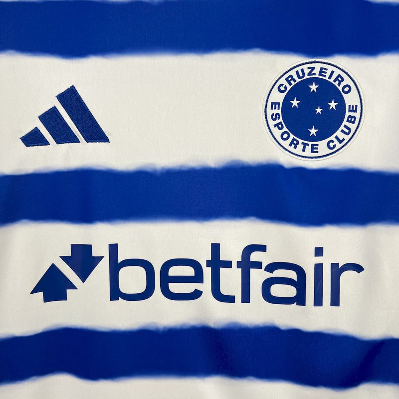 CAMISA DO CRUZEIRO 25/26AZUL E BRANCO
