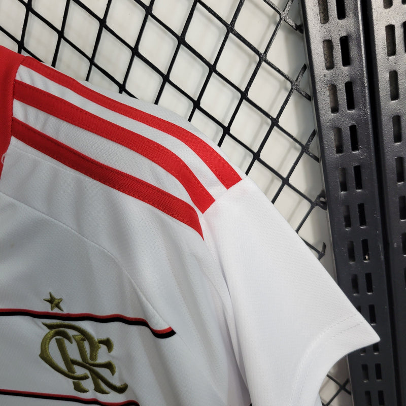 CAMISA FEMININA DO FLAMENGO 23/24 BRANCO