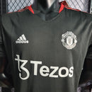 CAMISA VERSÃO PLAYER DO MANCHESTER UNITED 22/23 BLACK