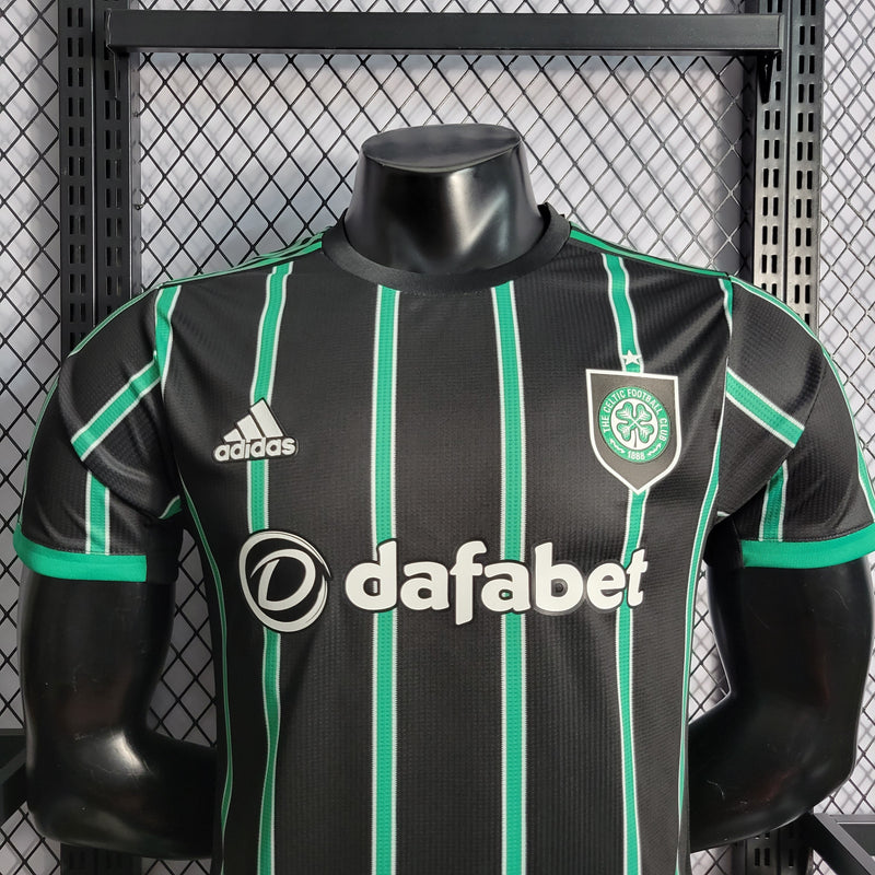 CAMISA VERSÃO PLAYER DO CELTIC 22/23 BLACK