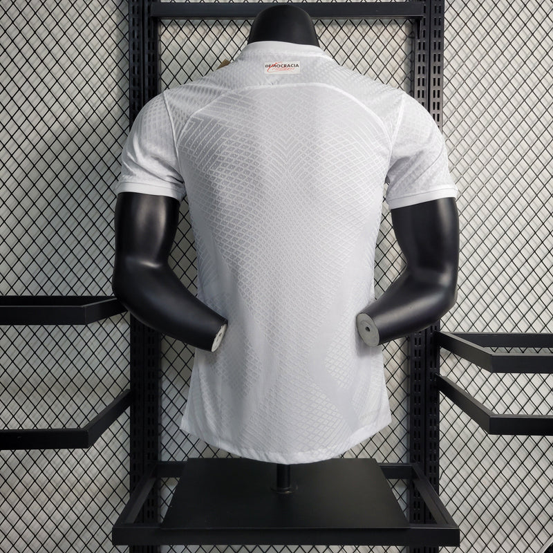 CAMISA VERSÃO PLAYER DO CORINTHIANS 23/24  BRANCO