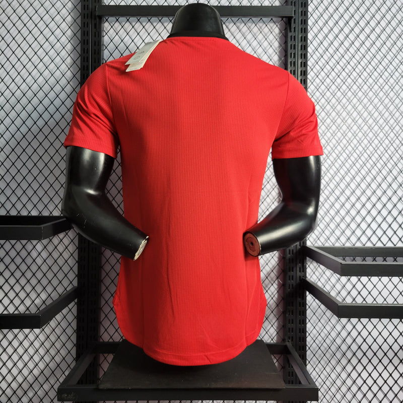 CAMISA VERSÃO PLAYER DO MANCHESTER UNITED 22/23 RED