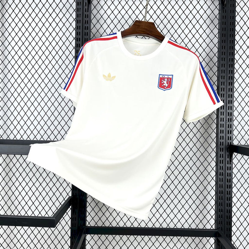 CAMISA DO LYON 25/26 BEGE