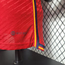 CAMISA VERSÃO PLAYER DA SELEÇÃO DA ESPANHA 22/23 VERMELHO