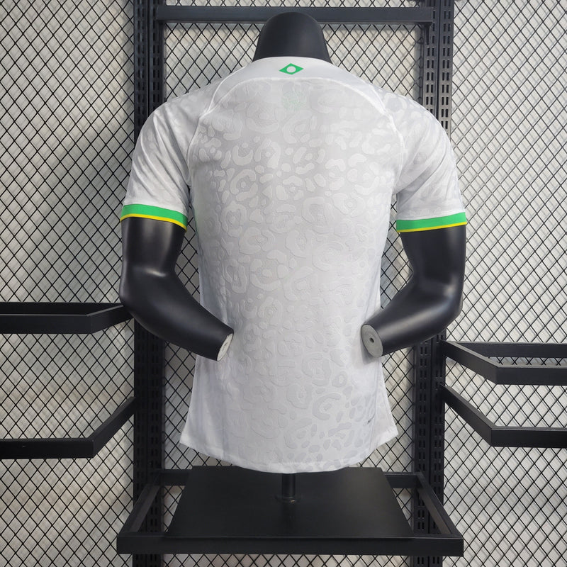 CAMISA VERSÃO PLAYER DA SELEÇÃO DO BRASIL 22/23 BRANCO