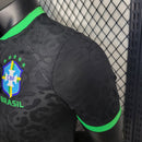 CAMISA VERSÃO PLAYER DA SELEÇÃO DO BRASIL 22/23 LEOPARD BLACK