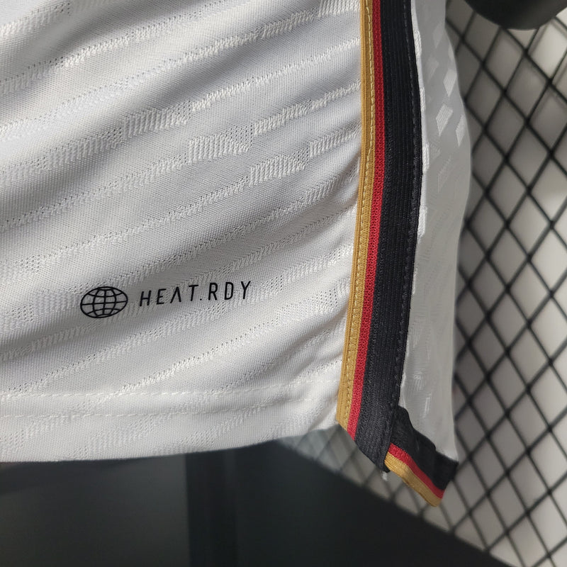CAMISA VERSÃO PLAYER DA SELEÇÃO DA ALEMANHA 22/23 BRANCO